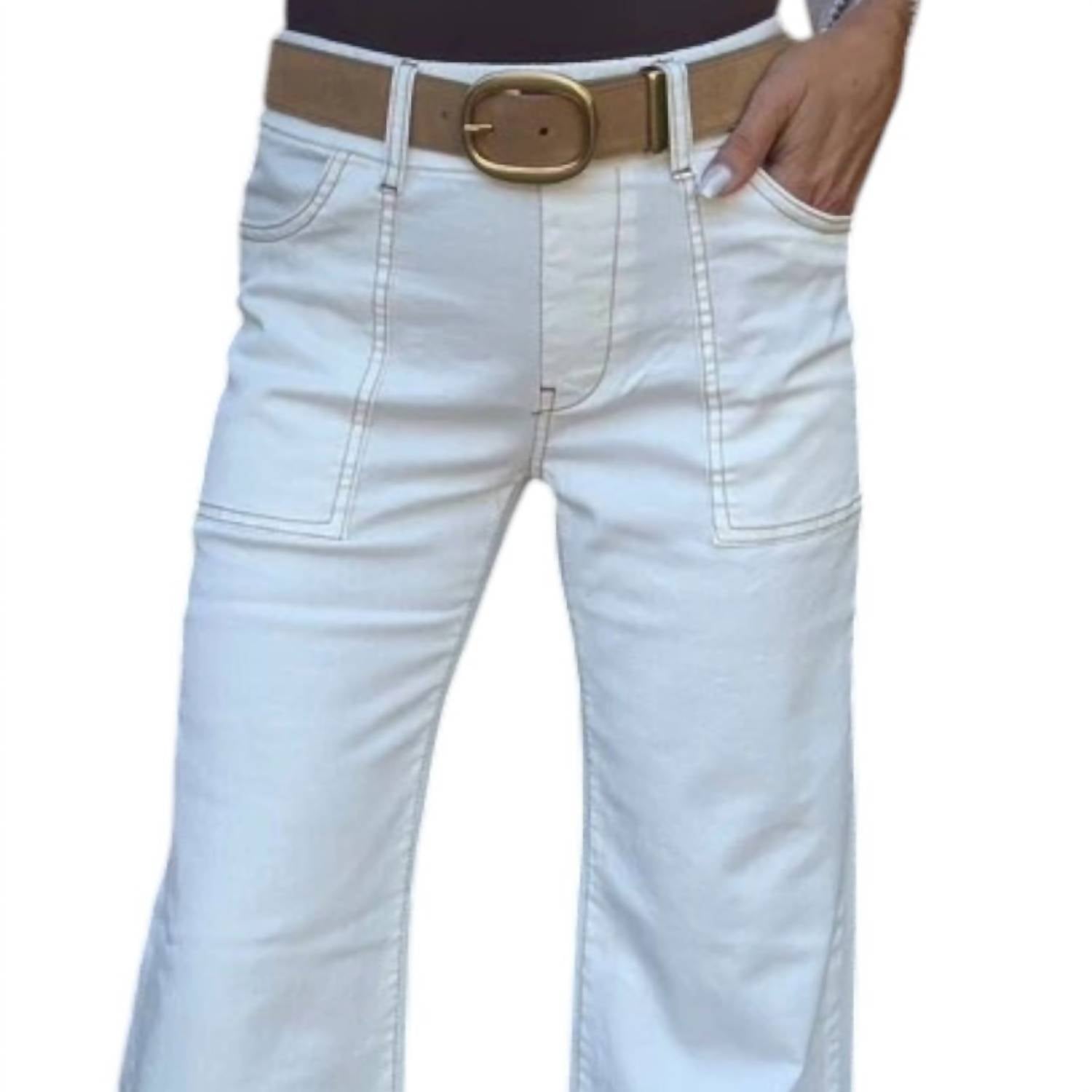 Bevy Flog - Christine Denim Bootcut Pant