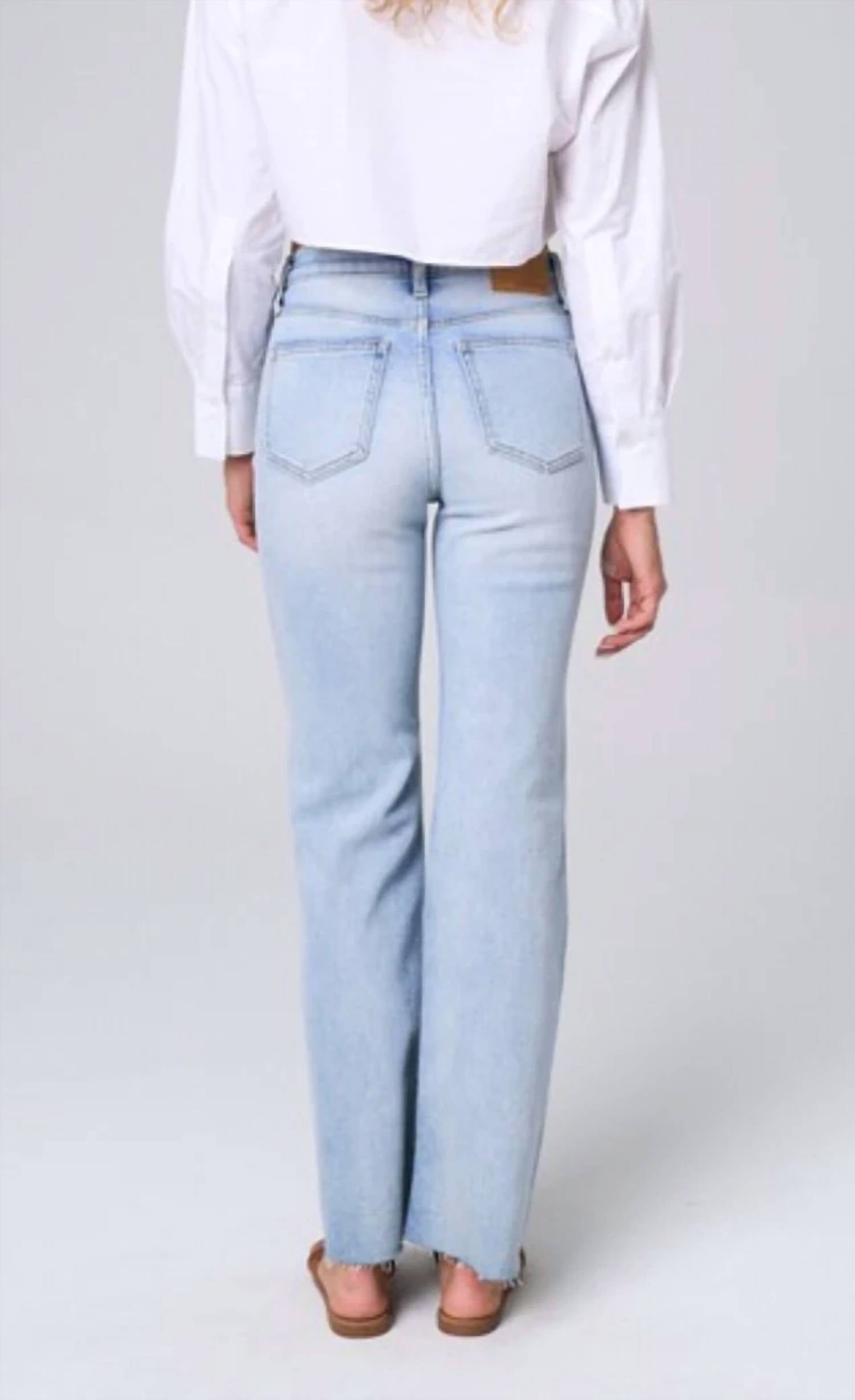 Sneak Peek - High Rise Wide Leg Jeans