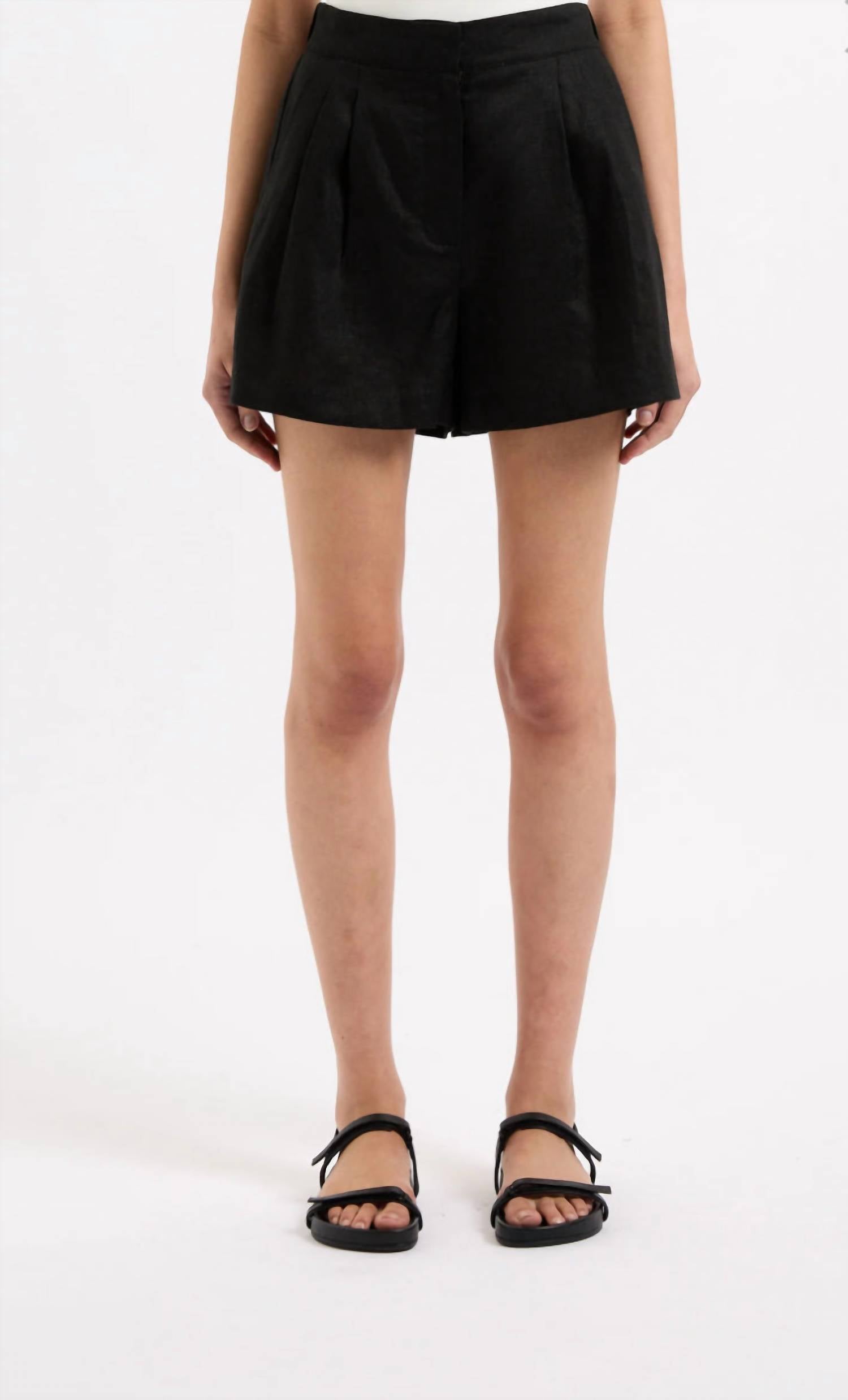 Nude Lucy - Thilda Linen Tailored Short