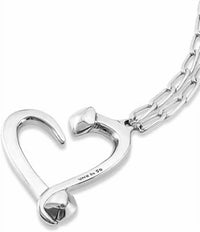 UNOde50 Women's Matching Necklace in silver - women's jewelry - detail view