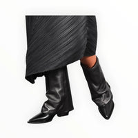 Halmanera - Women's Foldover Lug Sole Boots