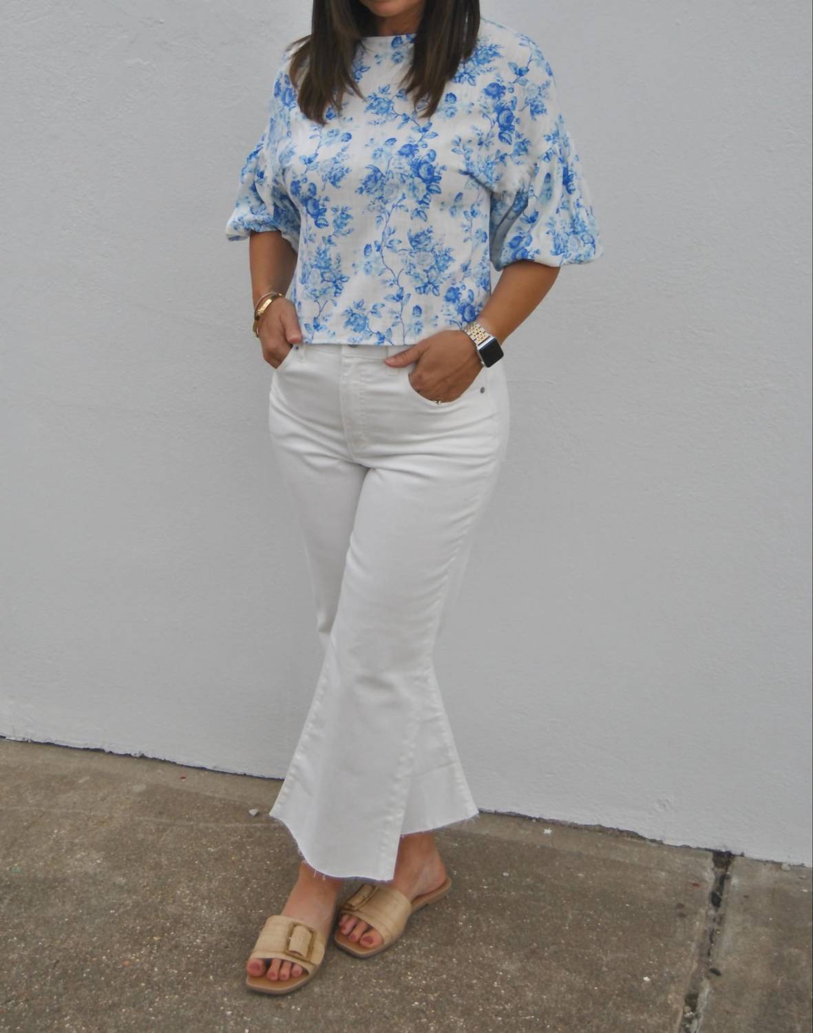 Avara - Floral Puff Sleeve Top