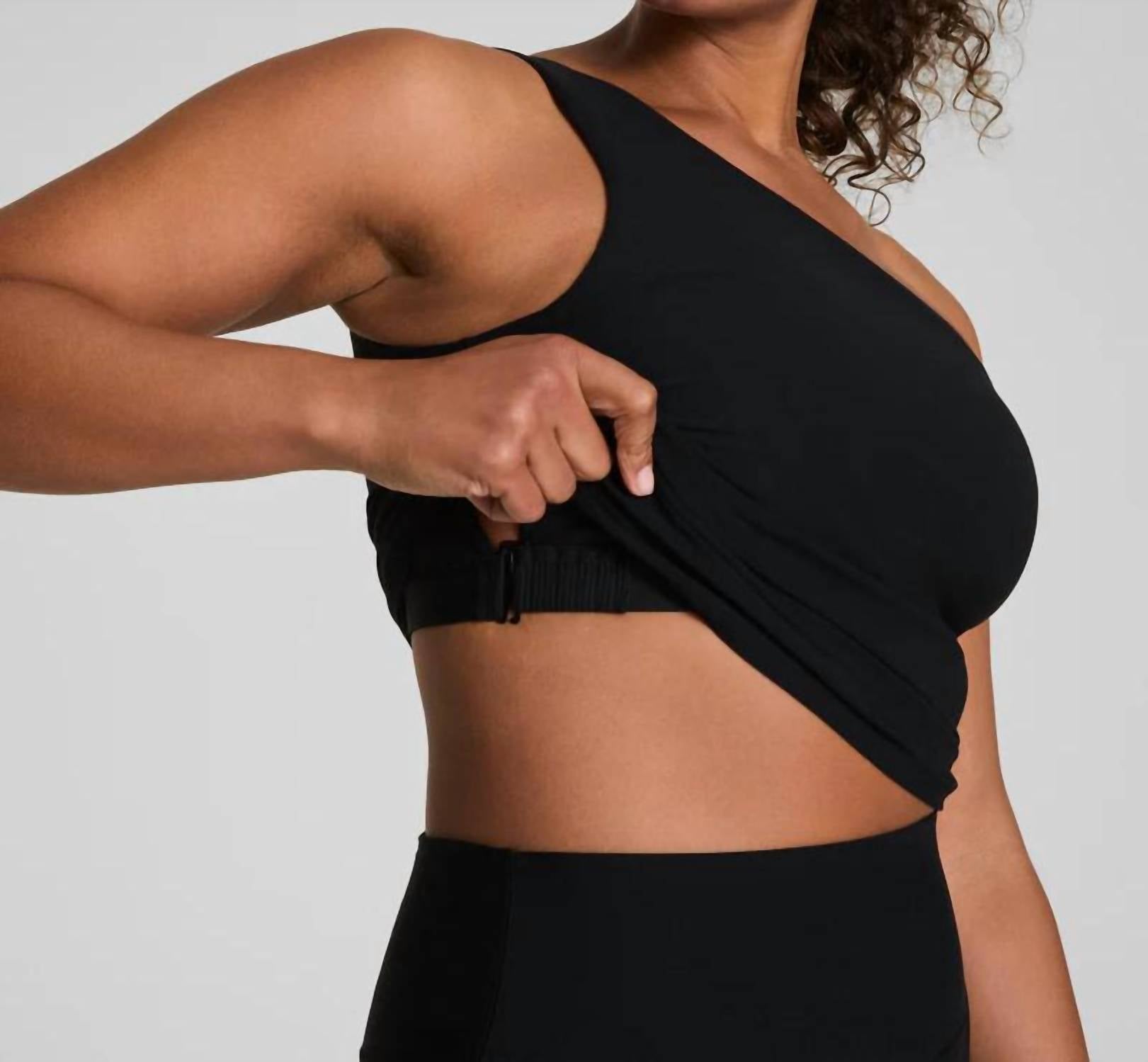 Spanx - Women's Bare Essentials Asymmetrical Tank Top