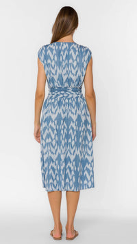 Velvet Heart - Tencel Smocked Waist Midi Dress