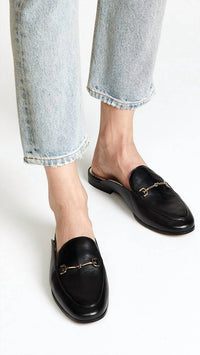 Sam Edelman Women's Linnie Bit Mule in black leather - women's shoe - view 5