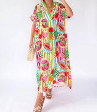Karlie - Gauze Maxi Dress