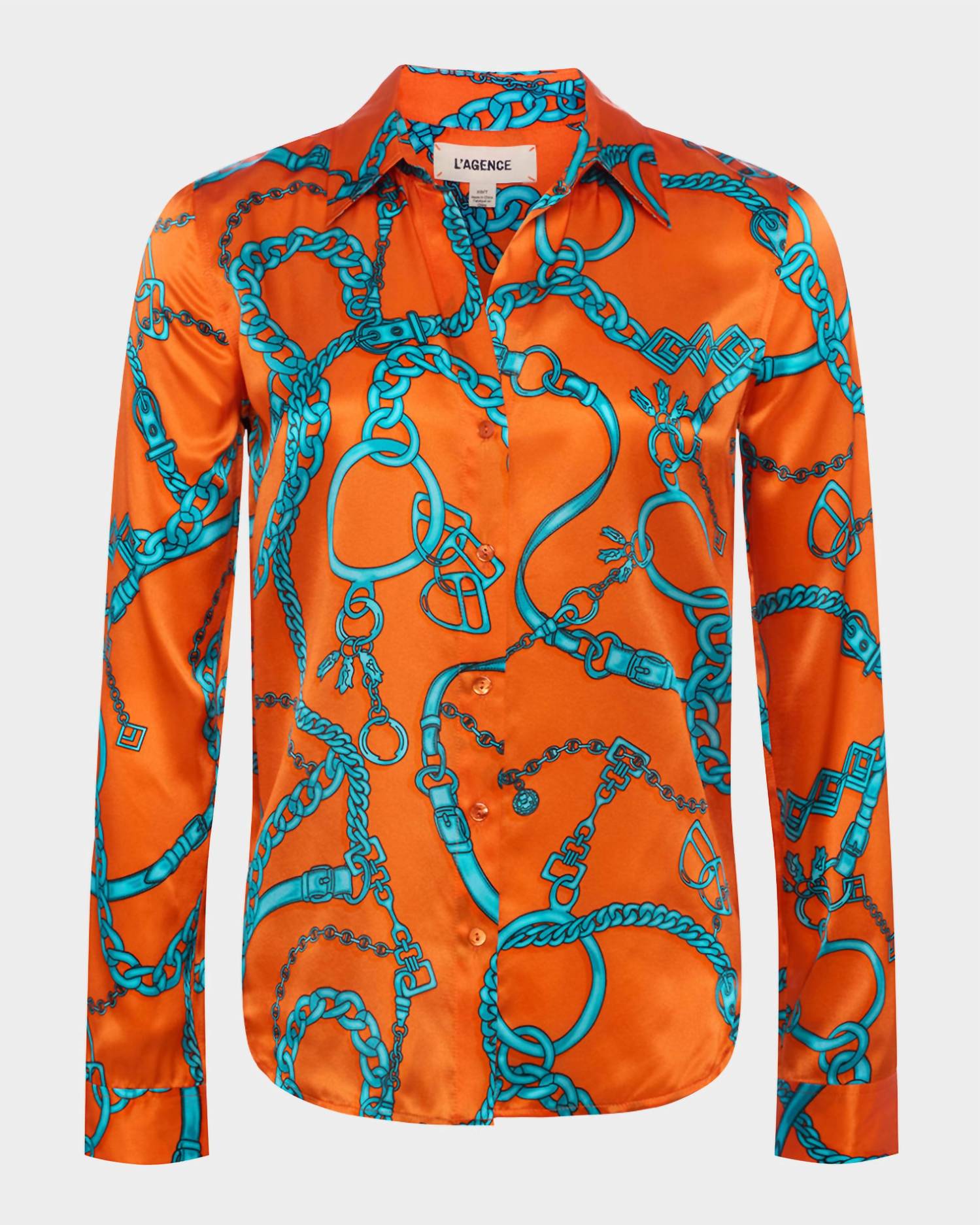 L'Agence - Women's Tyler Long Sleeve Blouse