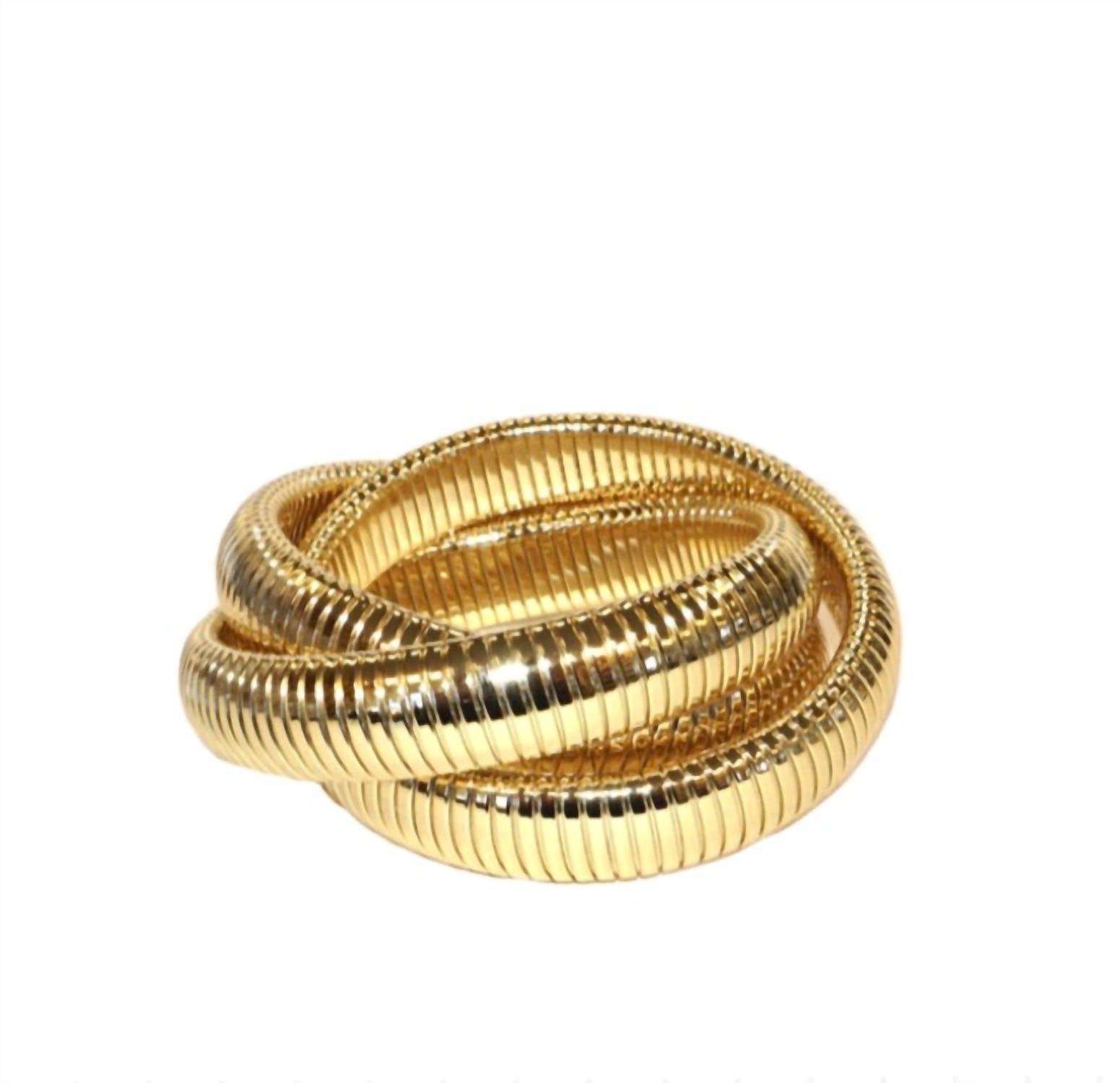 Marlyn Schiff - Women's Triple Strand Coil Bracelet