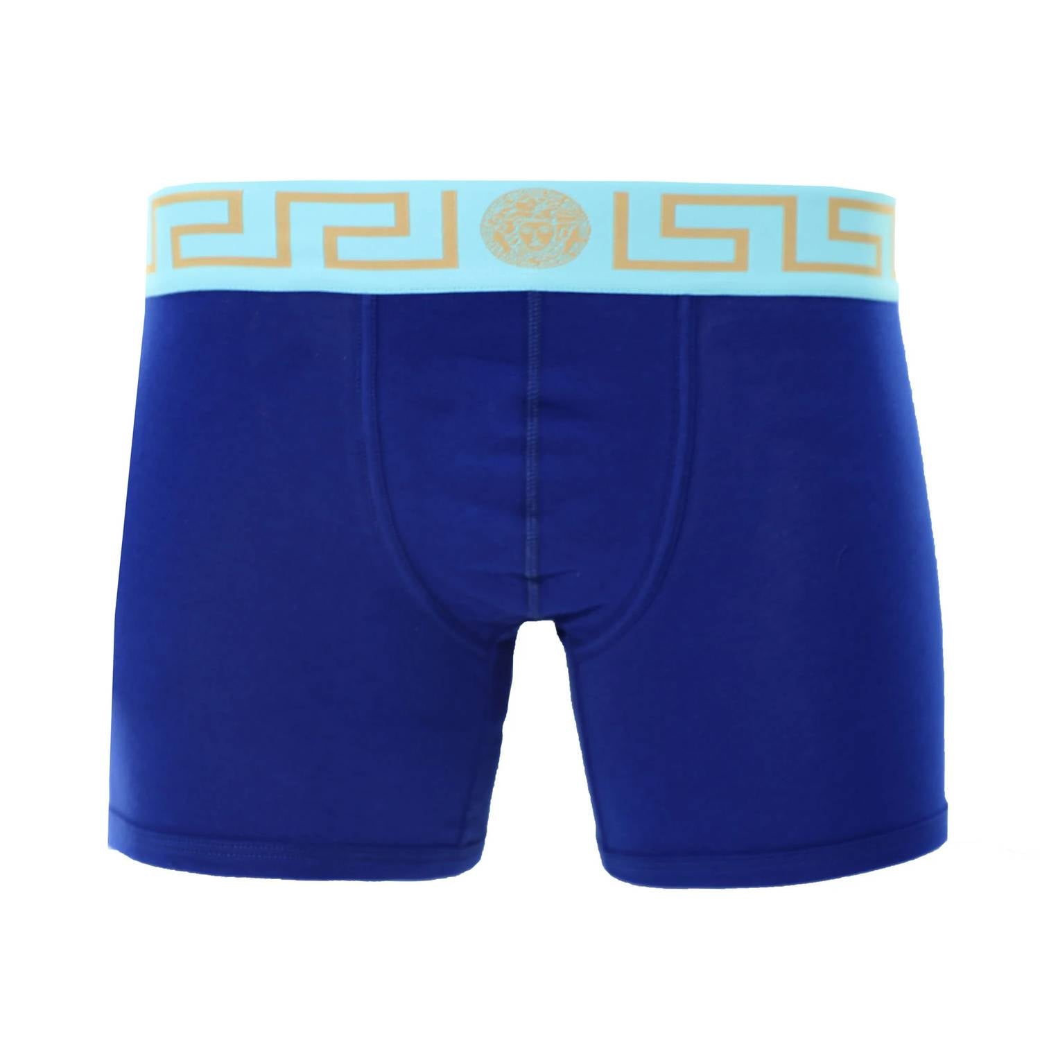Versace - Men's Long Trunk With Greca
