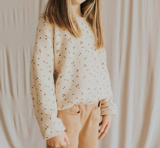 Búho - Quilted Fall Sweatshirt