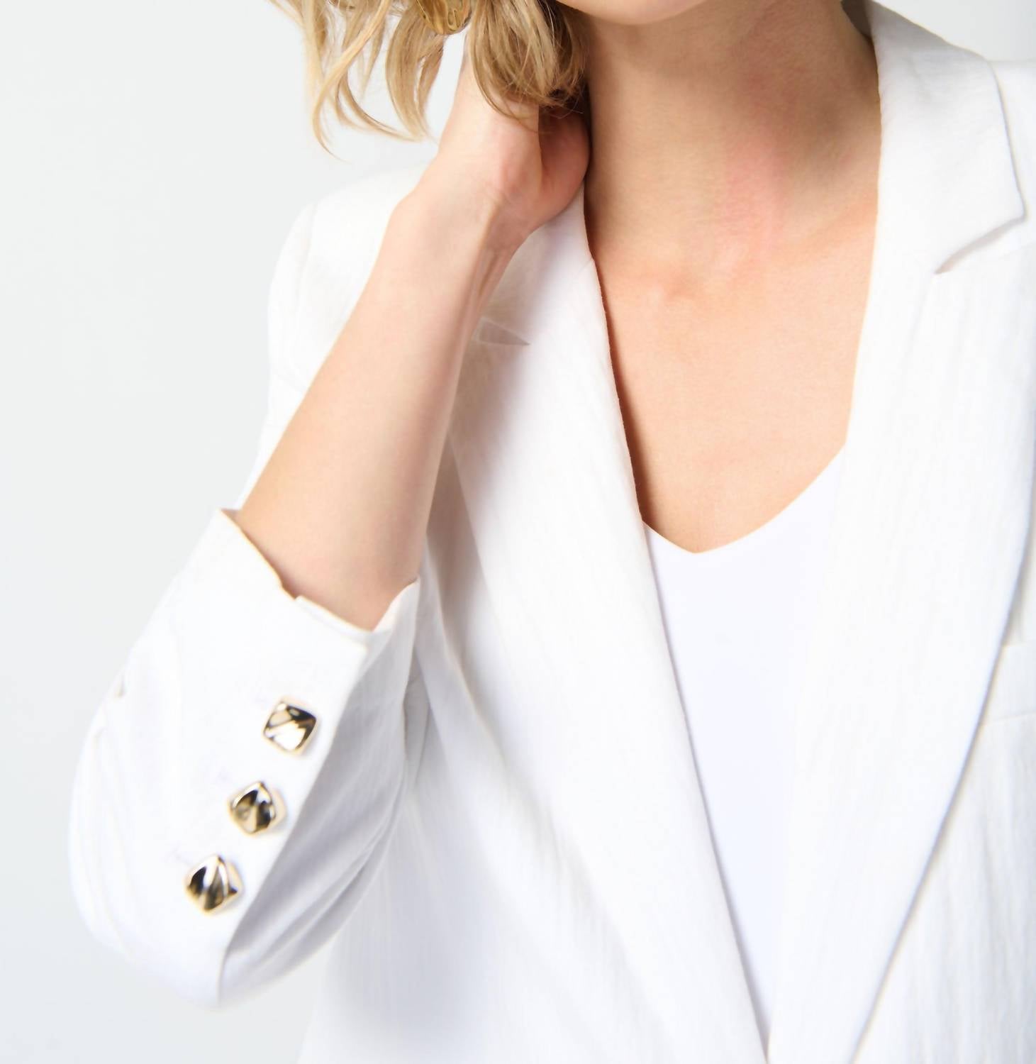 Joseph Ribkoff - Woven Fitted Blazer