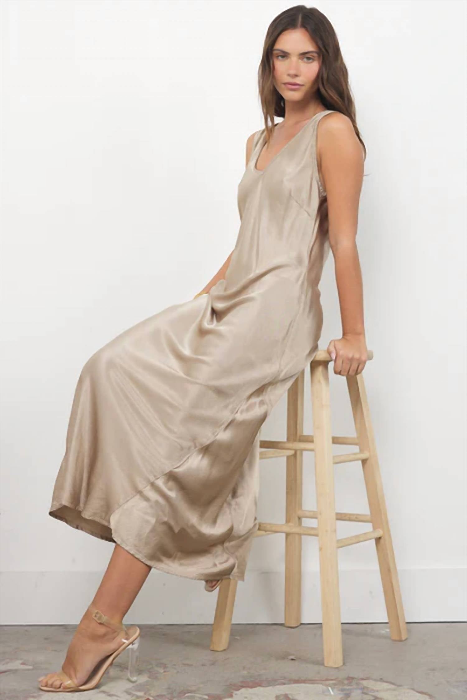 Lamade - Wynn Silky Maxi Dress