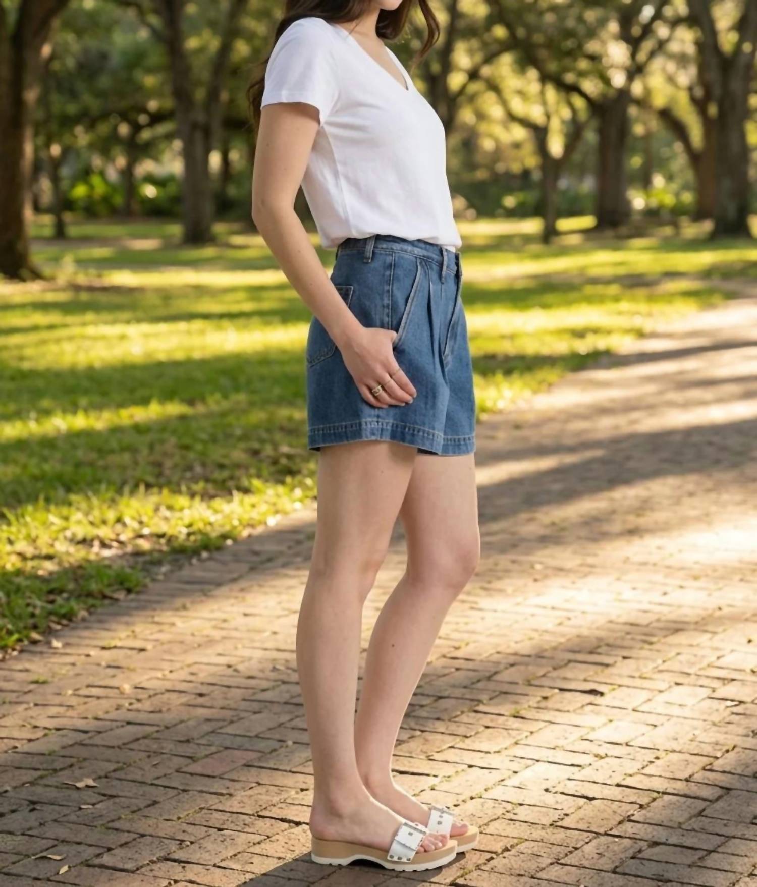 Daze - Coronado Pleated Short