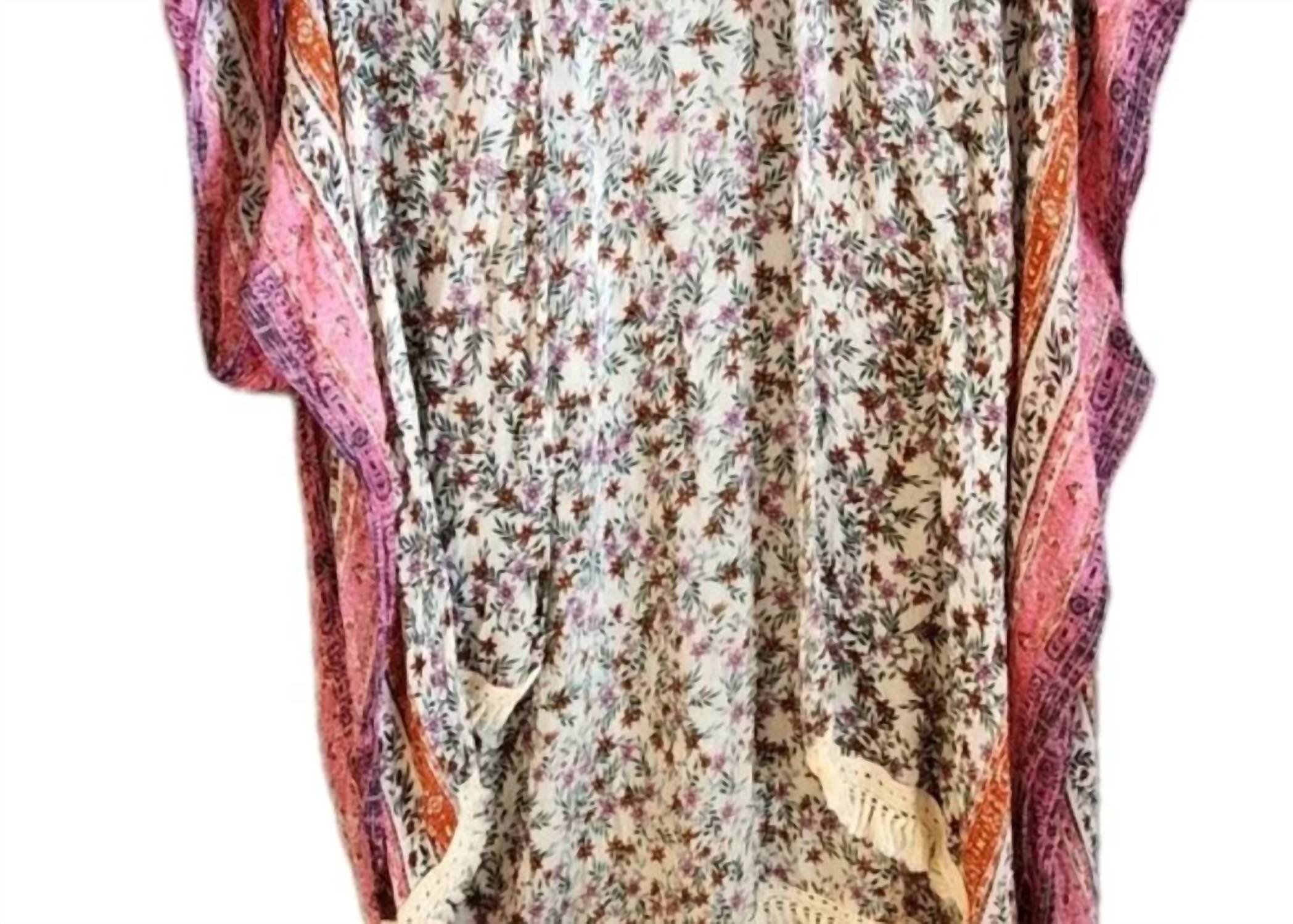 Rebecca Minkoff - Women's Jasmine Floral Print Ruana Sheer Wrap