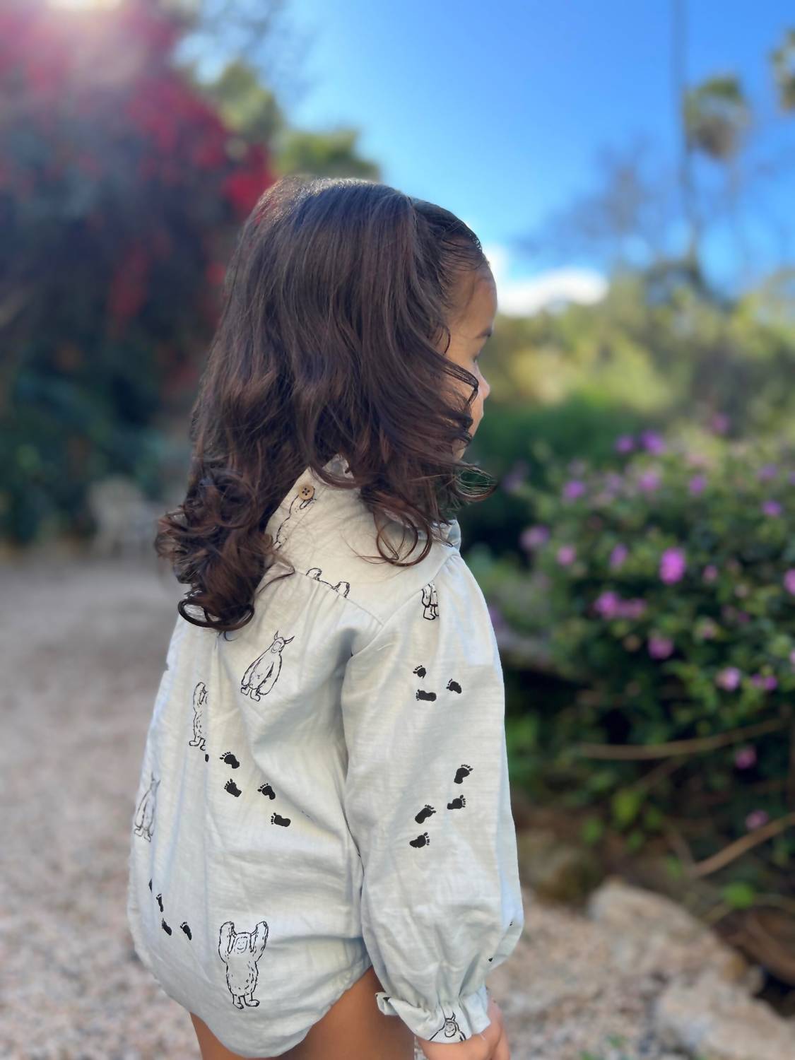 Ettie + H - Girl's Florence Yeti Bubble Romper