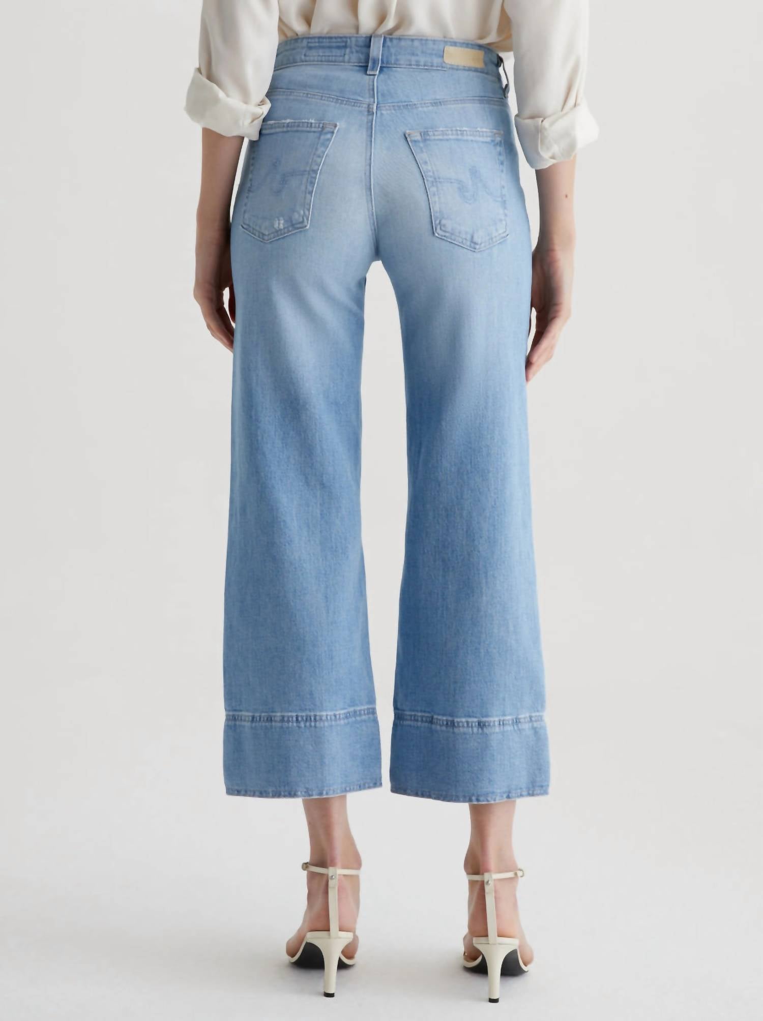 Ag Jeans - Saige Wide Leg Crop Jeans