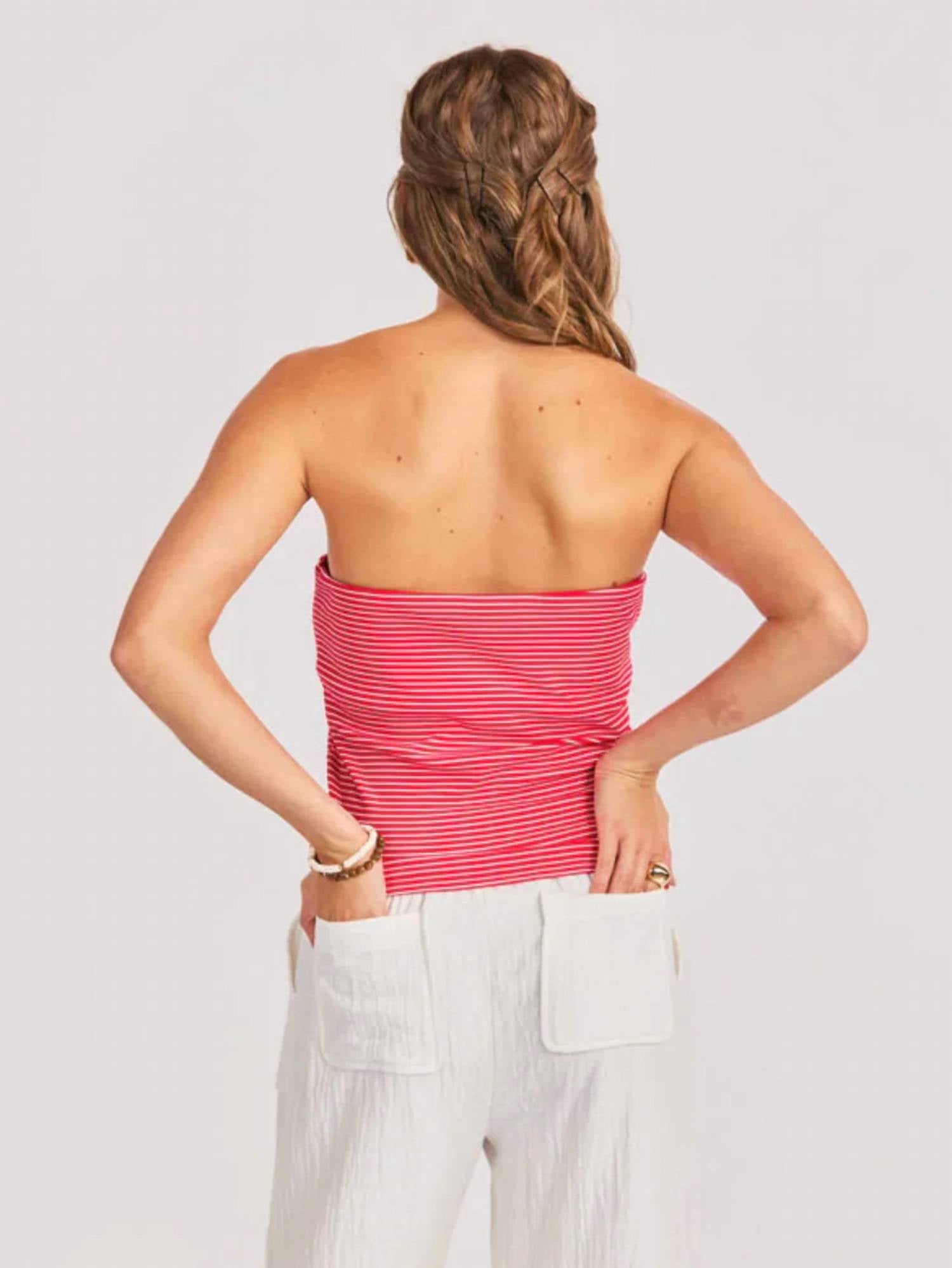 Sadie & Sage - Jukebox Knit Tube Top