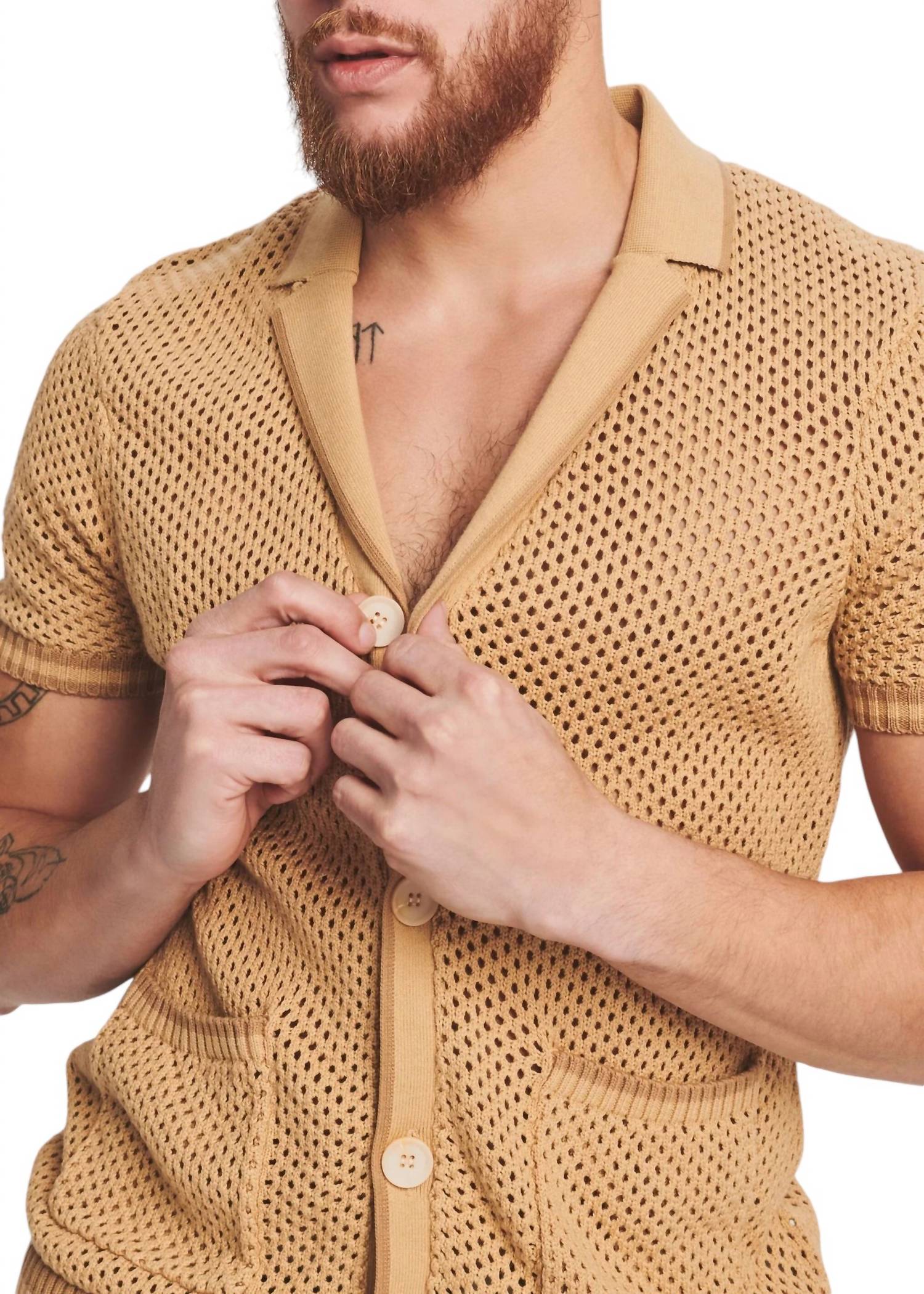 Ser.O.Ya - MICHAEL CROCHET CARDIGAN