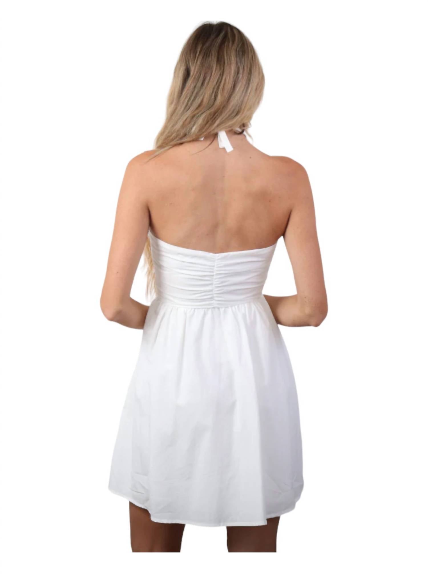 Bluebird Canyon - Willow Halter Babydoll Dress