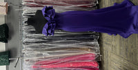 Ellie Wilde - Women's Formal Off Shoulder Gown