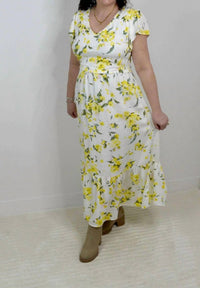 Flags & Anthem - Lucy Smocked Maxi Dress