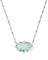 Kendra Scott - Women's Elisa Scallop Frame Short Pendant Necklace