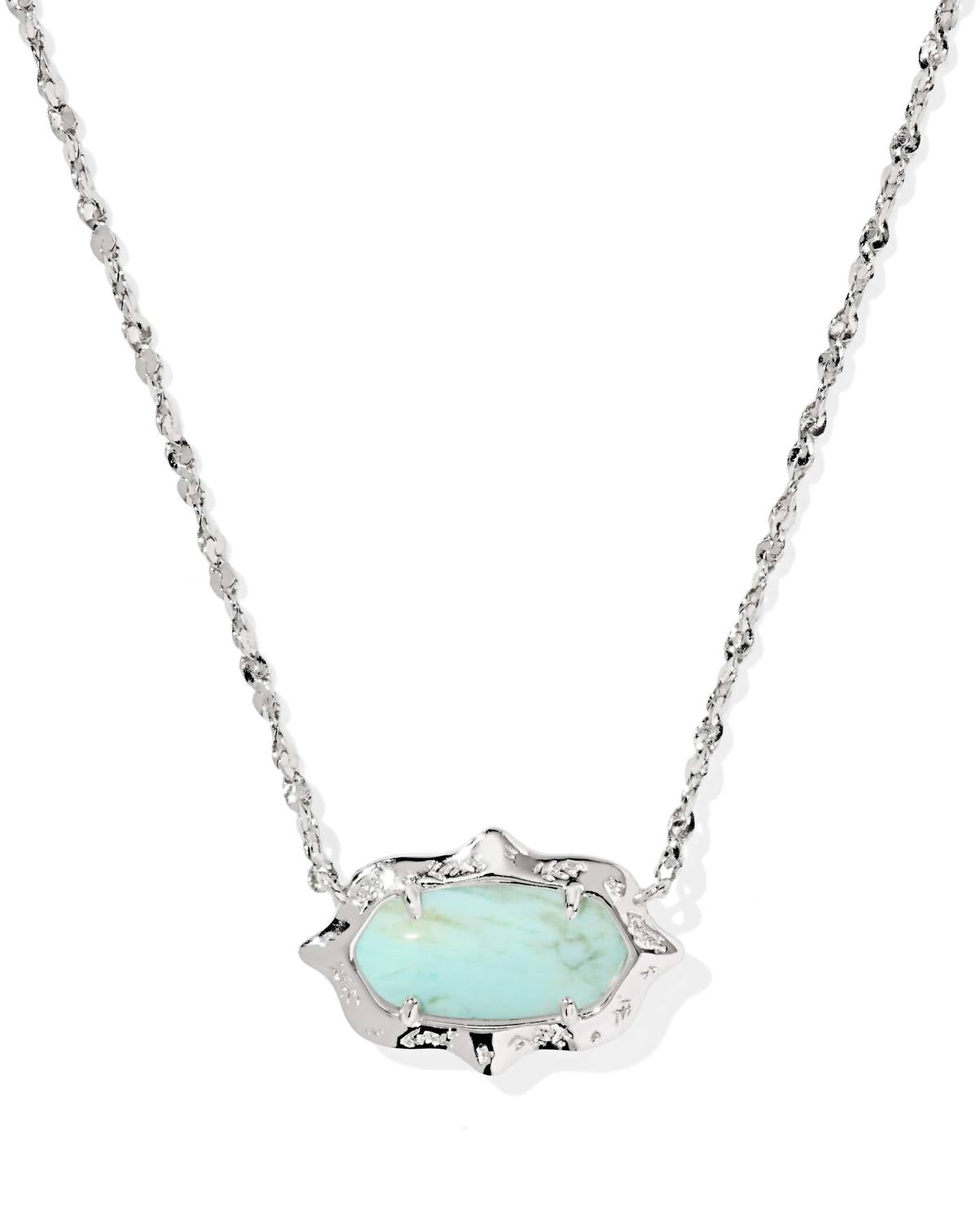 Kendra Scott - Women's Elisa Scallop Frame Short Pendant Necklace