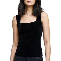 L'Agence - Women's Kaeli Velvet Top