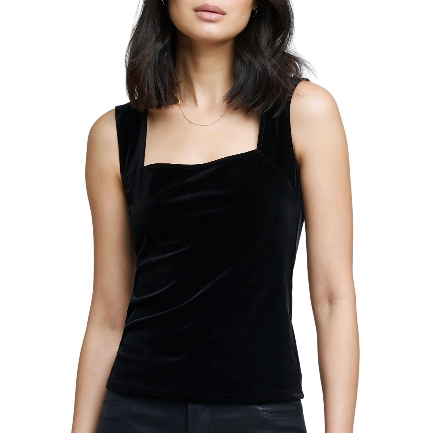 L'Agence - Women's Kaeli Velvet Top
