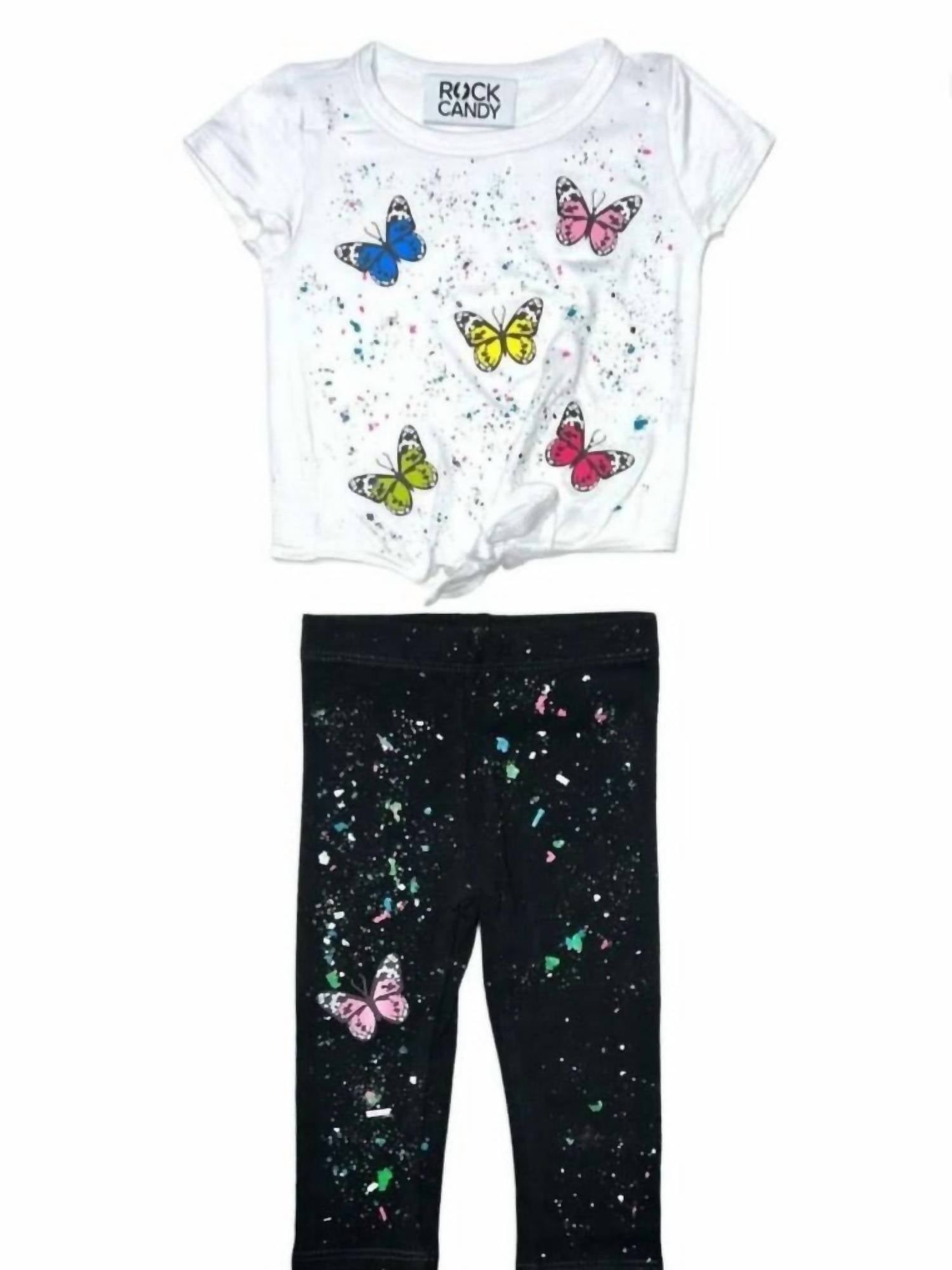 Rock Candy - Girl's Shirt And Leggings Set