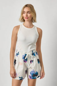 Lilla P - Sunwashed Ribbed Tank Top