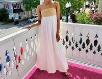 Show Me Your Mumu - Dockside Voile Twisted Rope Maxi Dress