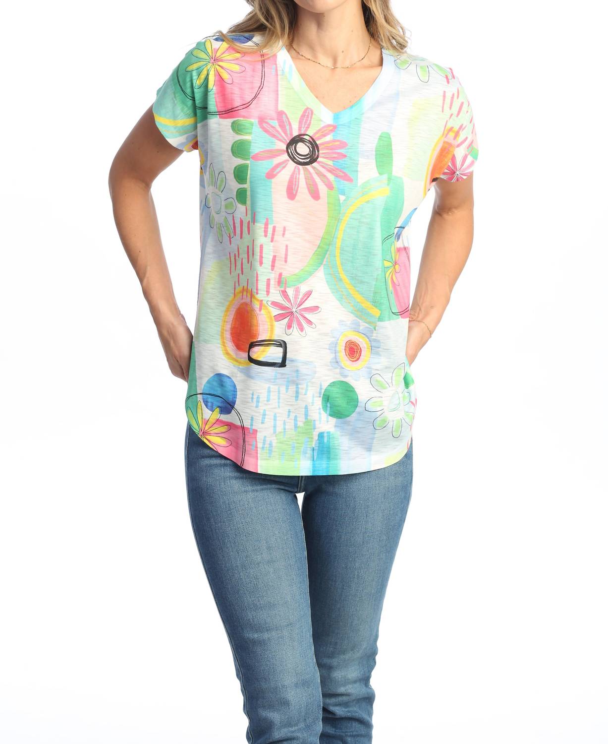 Jess & Jane - Sunny Cap Sleeve Top