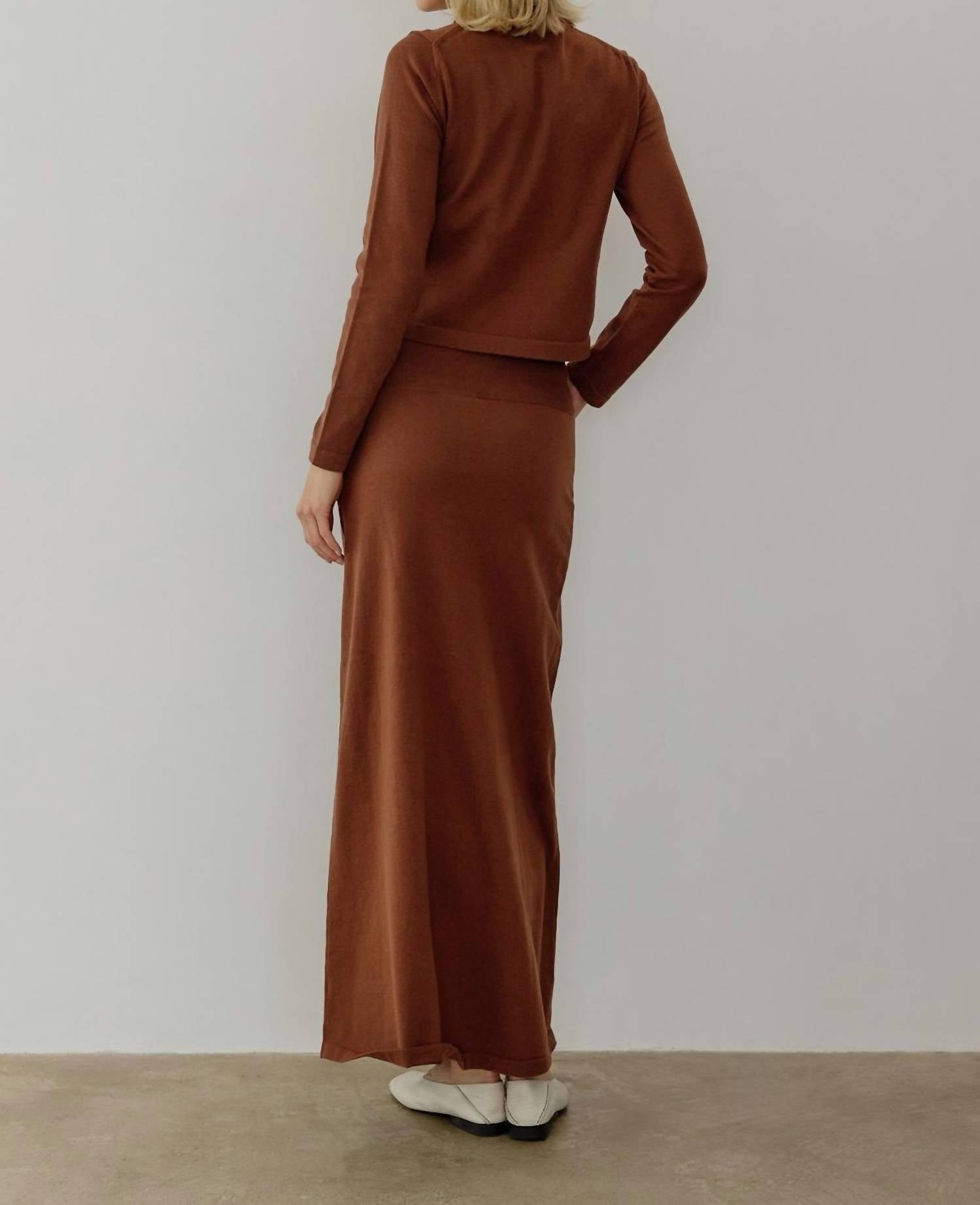 All : Row - Dane Knit Maxi Skirt