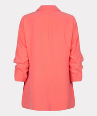 Esqualo - Rouched Sleeve Blazer