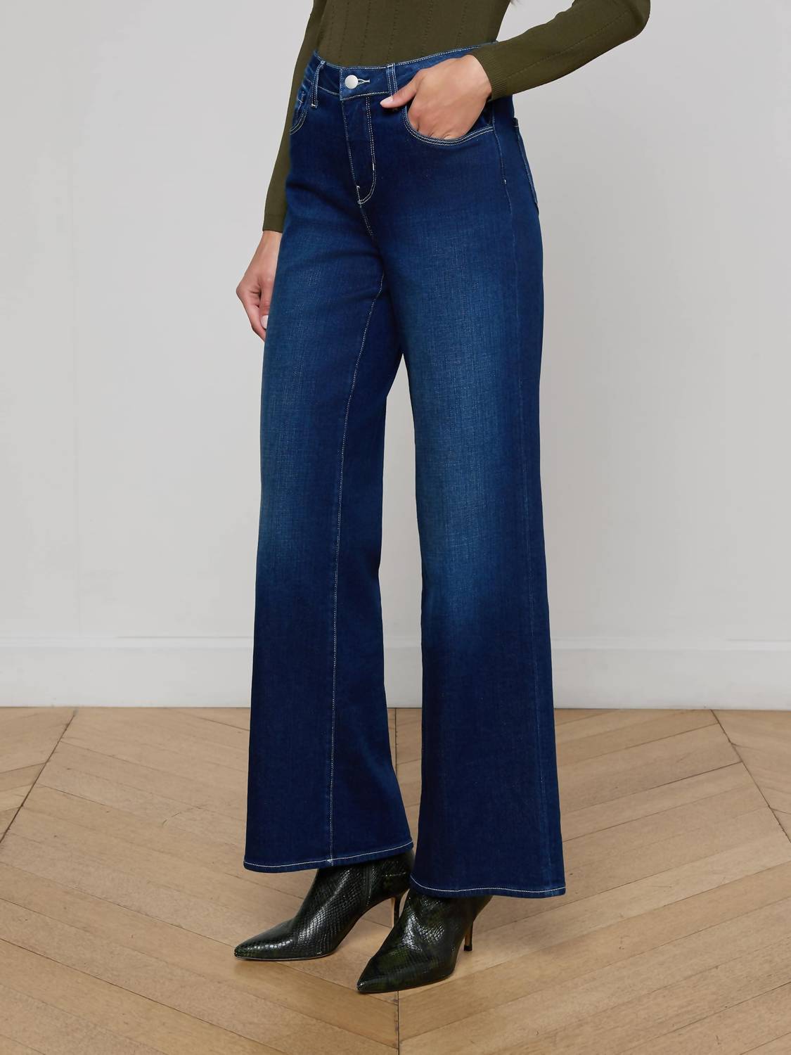 L'Agence - Alicent Wide Leg Jean