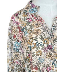 Scandal Italy - Women's Daffodil Floral Blouse