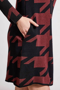 Tribal - Funnel Neck Sweater Dress