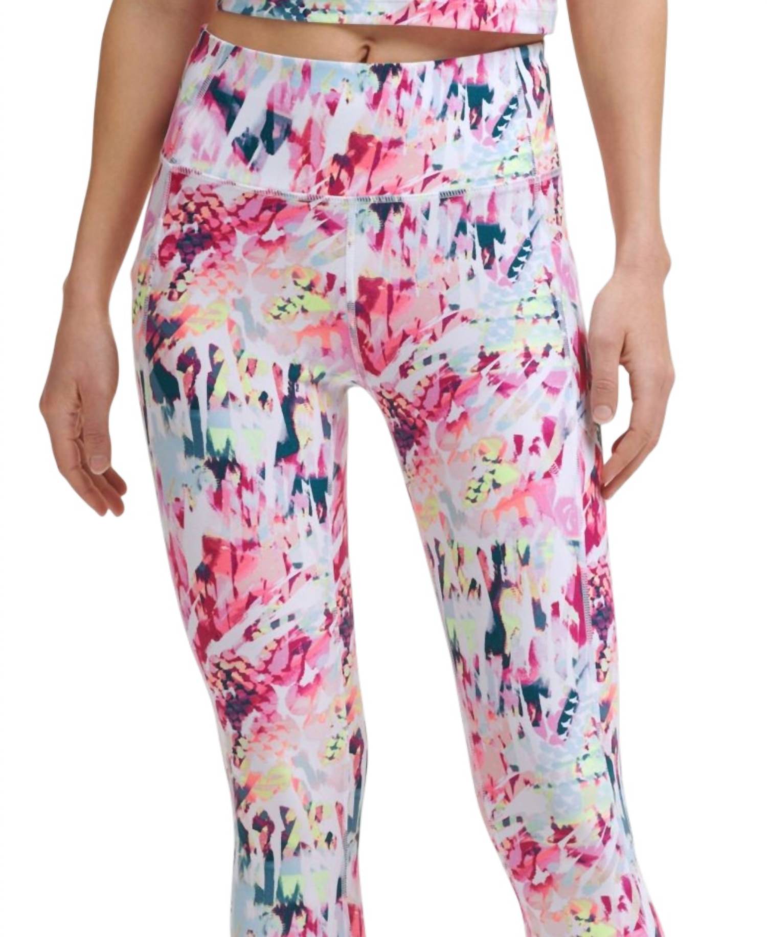 Calvin Klein - Activewear Performance Printed High-waist 7/8 Length Leggings