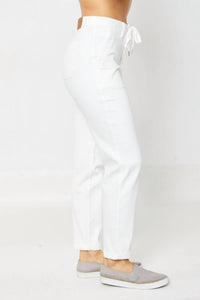 Judy Blue - High Waist Garment Dyed Cuffed Jogger Jean