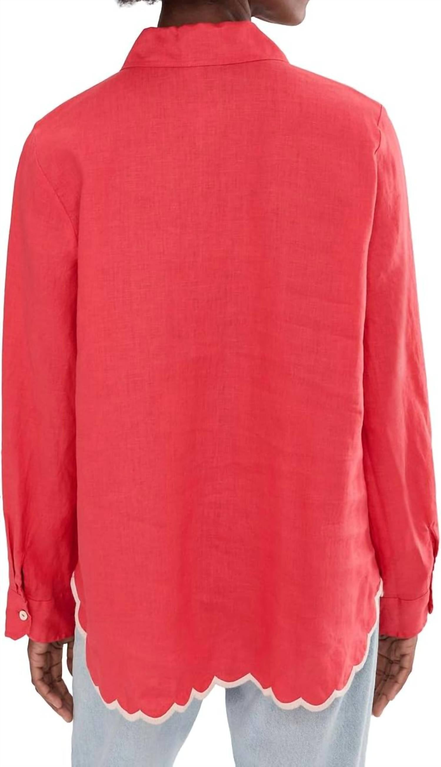 Johnny Was - Francis Relaxed Linen Shirt