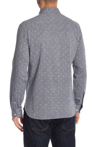 Lindbergh - Mélange Print Button Down Shirt