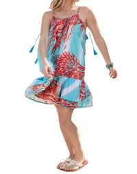 Modaposa - Tonia Spaghetti Strap Beach Dress
