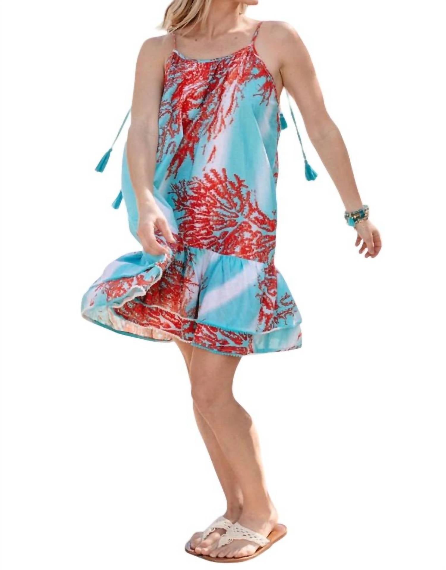 Modaposa - Tonia Spaghetti Strap Beach Dress