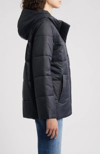 Eileen Fisher - Hooded Puffer Jacket