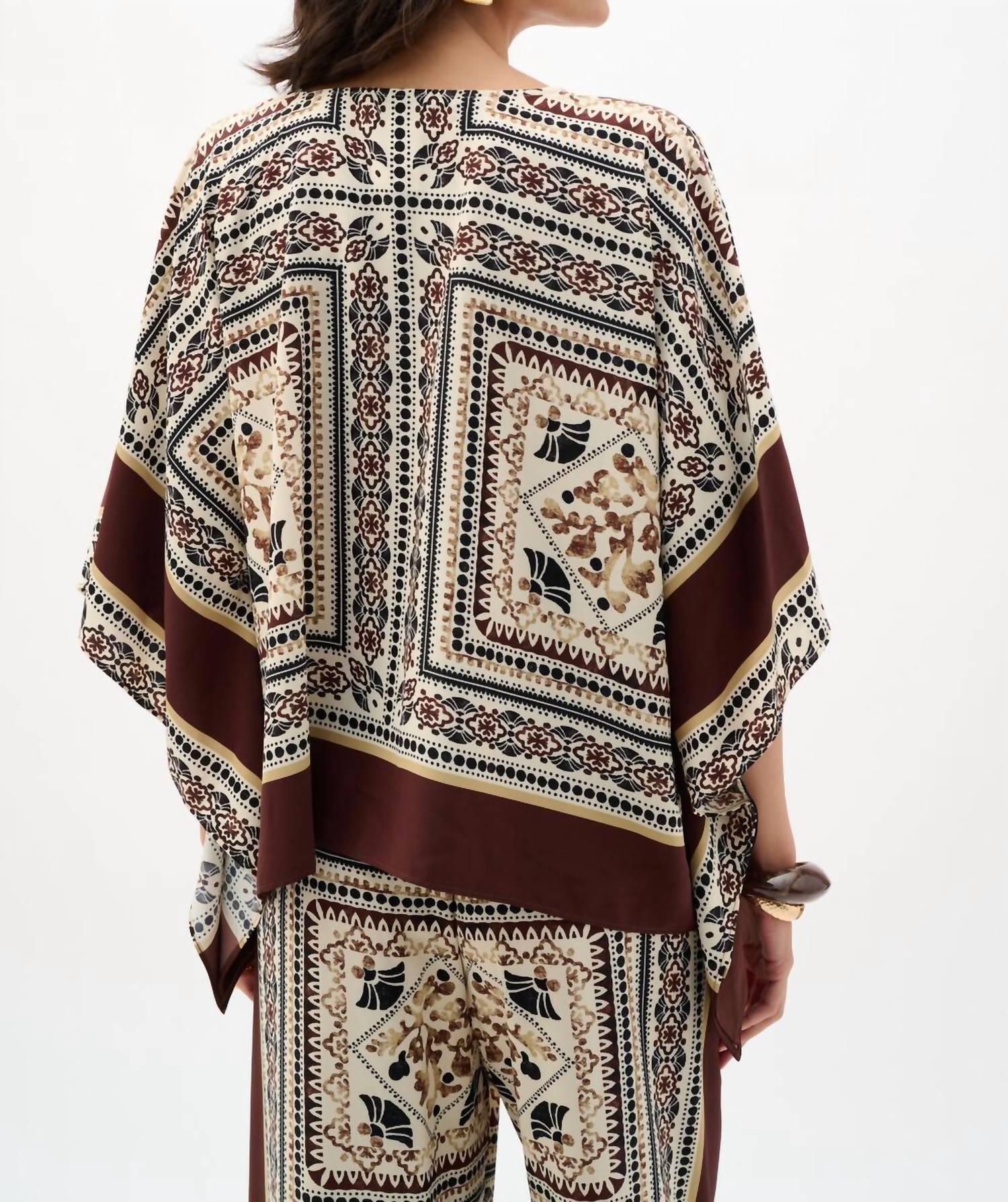 Joseph Ribkoff - Bohemian Floral Pullover Top