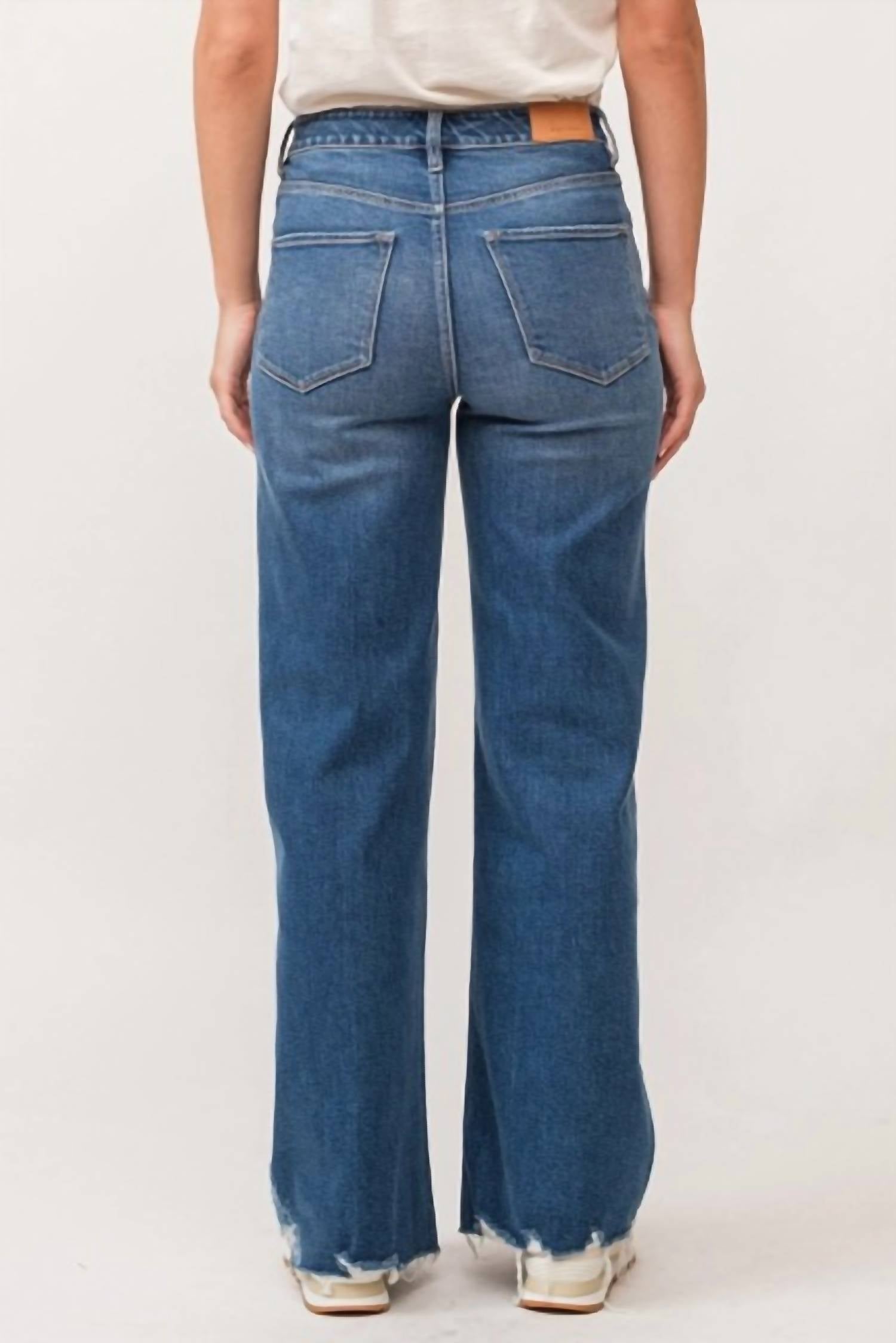 Dear John Denim - Fiona High Rise Wide Leg Jeans