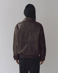 Mijeong Park - Vegan Leather Blouson Jacket