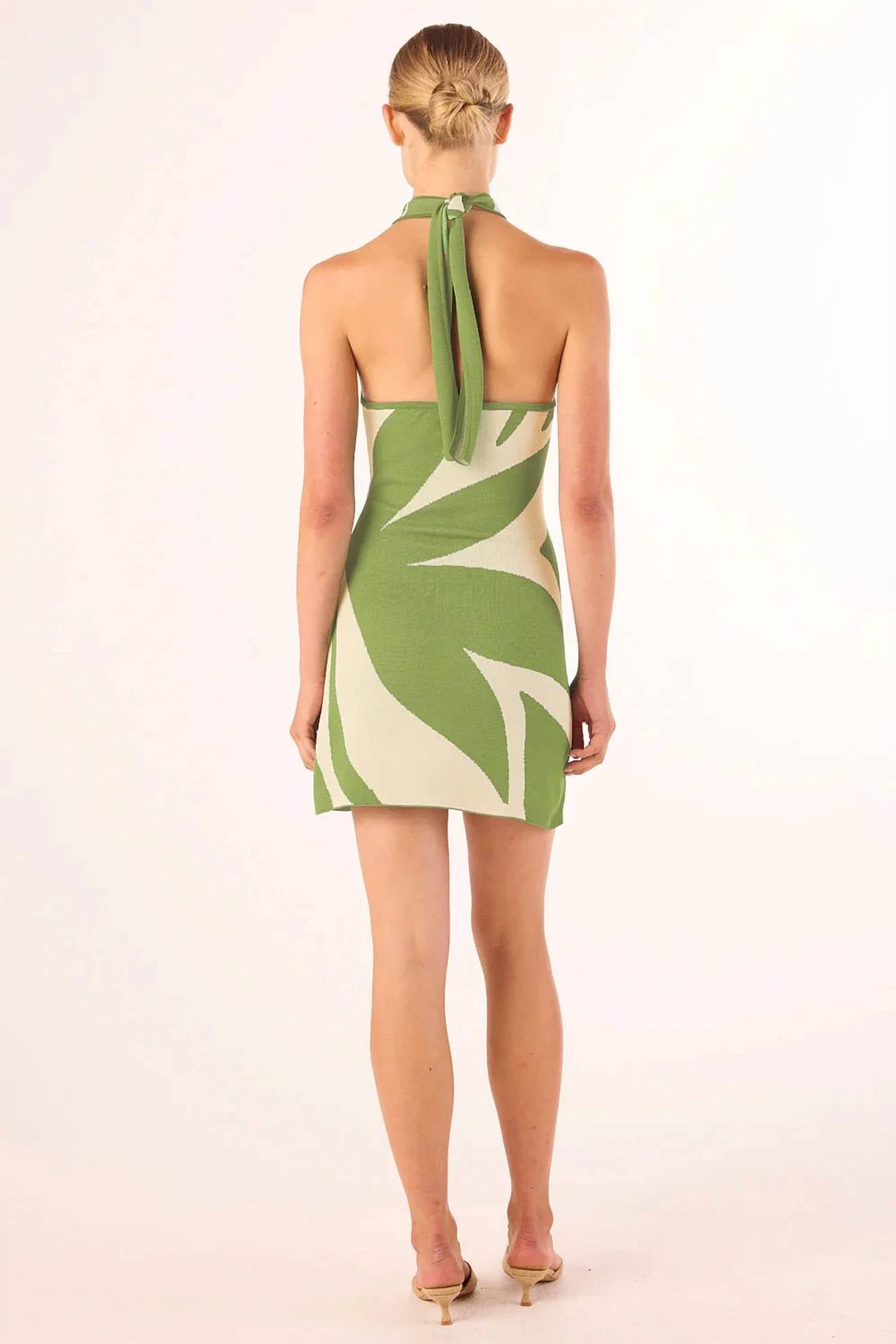 Misa Los Angeles - Ishani Knit Jacquard Mini Dress