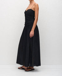 Matteau - Gathered Drop Waist Dress